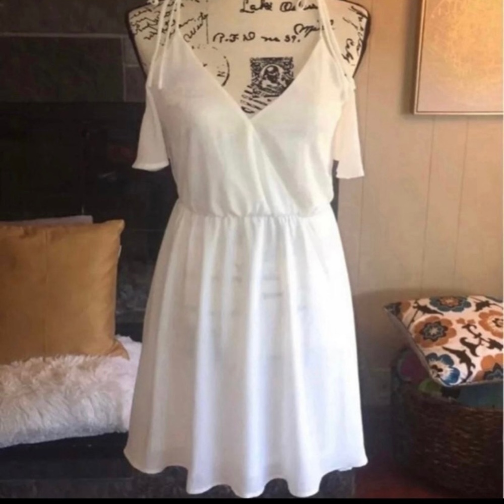 Lush Surplice Dress NEW